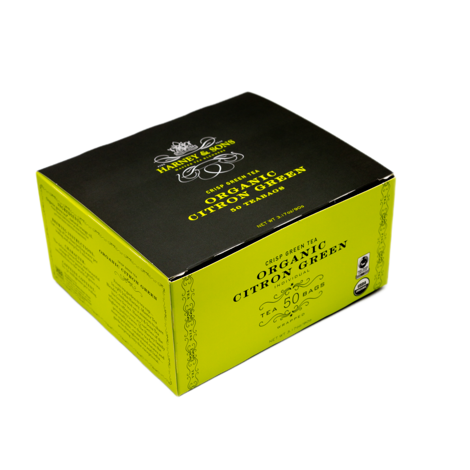 Harney&Sons - Organic Citron Green 50 szt. - herbata ekspresowa