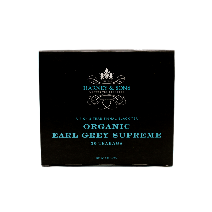 Harney&Sons - Organic Earl Grey Supreme 50 szt. - herbata ekspresowa