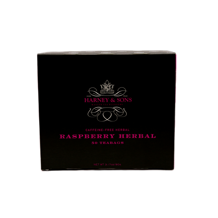 Harney&Sons - Raspberry Herbal 50 szt. - herbata ekspresowa
